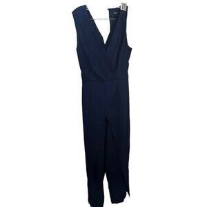 NWT Sugar‎ Lips womens Lace Inset Wide Leg Jumpsuit Medium